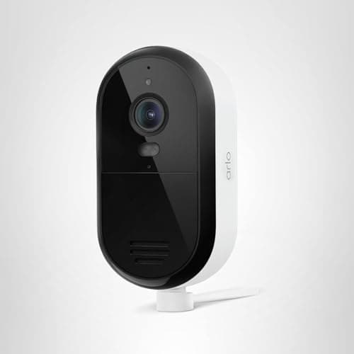 Arlo Essential Security Camera 2K (2025 Release) - Continuous Wired Plug-in Power Outdoor Camera, Person Recognition, Package Detection, Animated Preview, 1-Month Trial of Secure Plan, 1 Cam, White 8