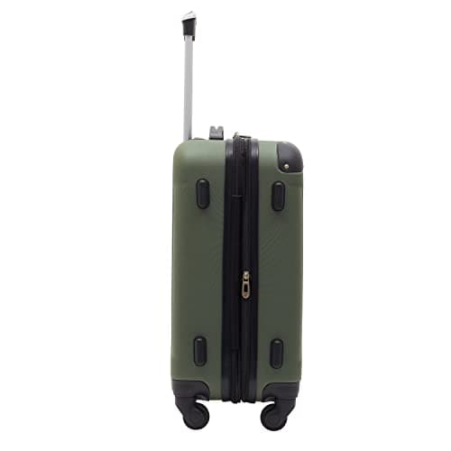 Travelers Club Chicago Hardside Expandable Spinner Luggage, Thyme Green, 22" Carry-On 6