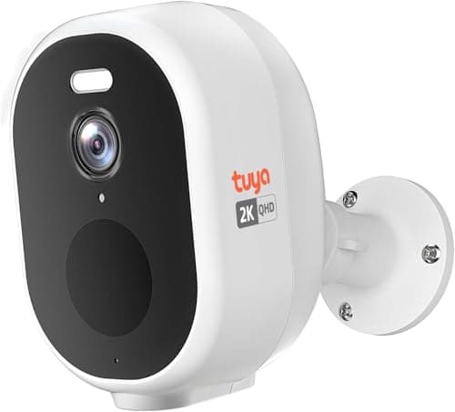 RICHCHO Security Cameras Wireless Outdoor 5G/2.4G WiFi, 2K Indoor Home Camera with AI Motion Detection, Color Night Vision, Siren,Waterproof, 2-Way Talk,Works w/Alexa&Google Assistant,SD/Cloud