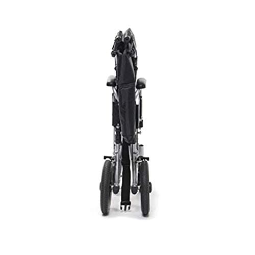 Everest & Jennings Bariatric Transport Wheelchair – Extra-Wide Folding Transit Chair with 24” Seat for Adults & Seniors 9