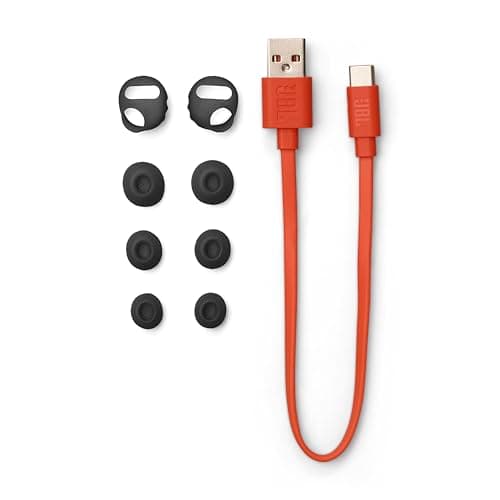 JBL Endurance Race 2 - Waterproof (IP68) Sports True Wireless Earbuds with 4 mics for Crisp, Clear Calls, JBL Pure Bass Sound, 48Hrs of Playback, Plus Speed Charging & Active Noise Cancelling (Black) 8