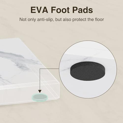 Standing Towel Racks for Bathroom: Floor Free Standing Towel Rack for Bath Towel Sturdy Marble Stand, Black, 33.86 Inches 5