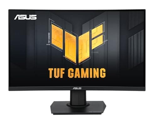 ASUS TUF Gaming 24” (23.6 inch viewable) Curved Monitor (VG24VQER) – FHD, 180Hz, 1ms, DCI-P3 90%, Extreme Low Motion Blur Sync, FreeSync, Shadow Boost, Eye Care, DisplayWidget Center, 3yr Warranty 11