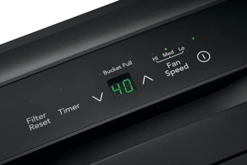 Frigidaire 50 Pint Dehumidifier. 4,500 Square Foot Coverage. Ideal for Large Rooms and Basements. 1.7 Gallon Bucket Capacity 6