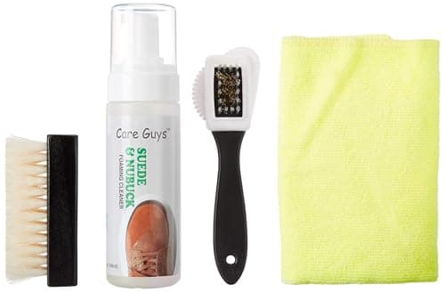 Suede & Nubuck Foaming Cleaner Kit by Care Guys:Cleaning Kit Specially for Suede & Nubuck - 5oz