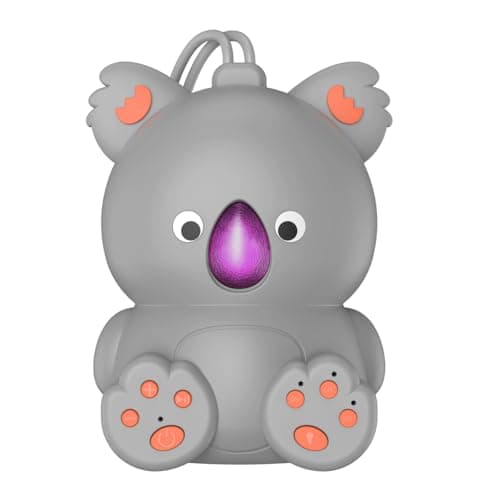 White Noise Machine for Baby with Bluetooth Speaker | Portable Baby Sound Machine Sleep Soother Music for Nursery & Travel, Soothing Lullabies Non-Looping Sounds, Timer, USB-C Rechargeable