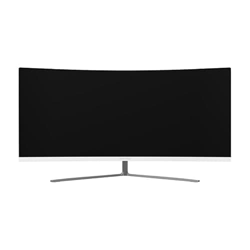 Generic Viotek GN34CW 34” Ultrawide QHD Curved Professional Monitor 100Hz 21:9 with FreeSync, HDMI, DP or DVI ports - White (Renewed) 8