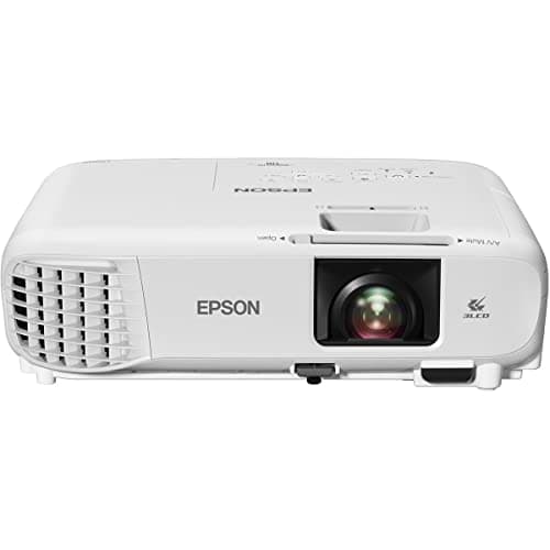 Epson, EPSV11HA03020, PowerLite 118 3LCD XGA Classroom Projector with Dual HDMI, 1 Each , 3.6"x11.6"x10.2" 5