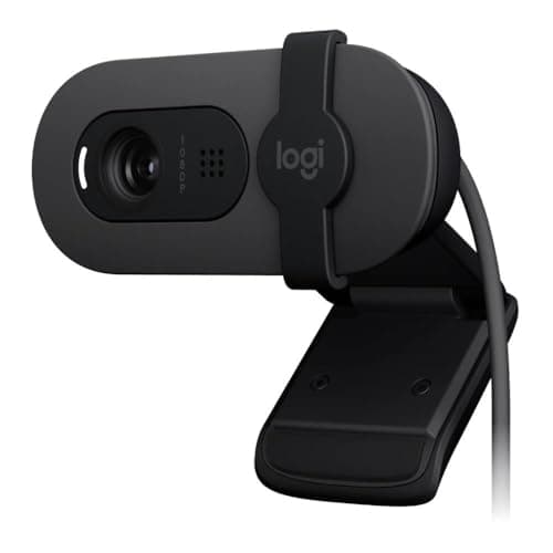 Logitech Webcam BRIO 105 Full HD 1080P Webcam/Graphite/USB, W128596362 (HD 1080P Webcam/Graphite/USB N/A)
