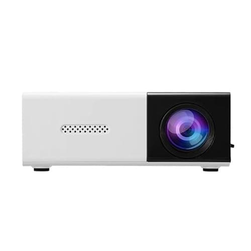 Mini Projector 1080P HD Smart Projector, 15000Lumens Portable Video Projector for Bedroom, HDMI/USB/Audio Compatible with Phone, Laptop, TV Stick