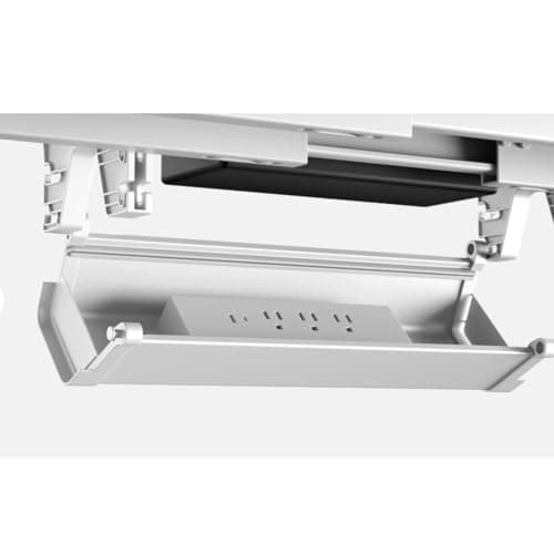 Autonomous Beige Electric Standing Desk 5 Pro 53×29 Inches, Premium Adjustable Height Desk, Dual Motor Sit Stand Desk with Hidden Keypad Control & Cable Tray for Home Office 6