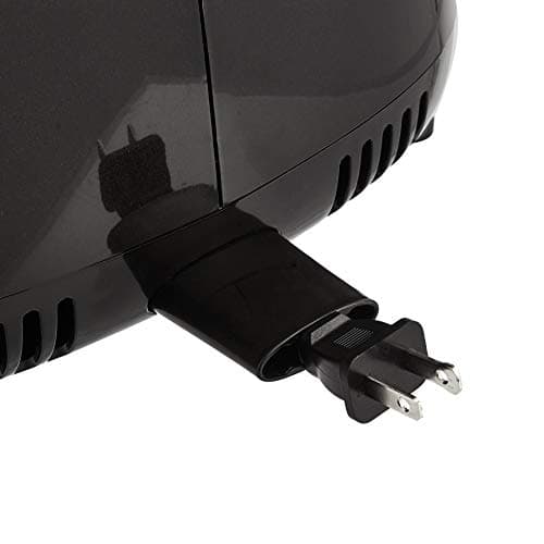 Amazon Basics 3.2 Quart 6-In-1 Digital Air Fryer with Non-Stick Basket, Timer, Auto Shut-Off, Touch Screen, 1400W, 180-400°F Temperature Range, Black/Silver 5