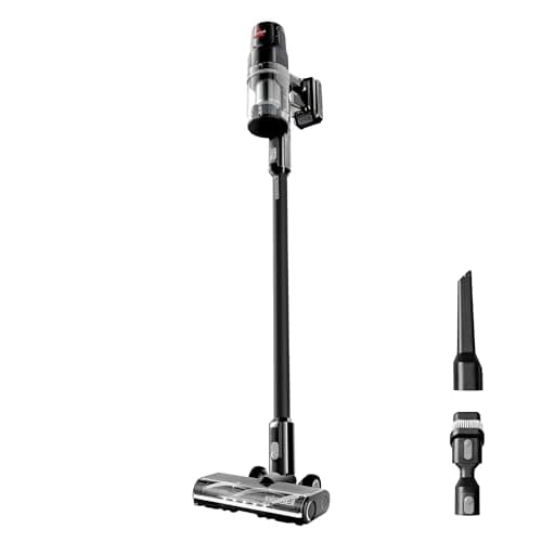 Bissell CleanView XR 200W Lightweight Cordless Vacuum w/Removable Battery, 35-min runtime, Tangle-Free Brush Roll, LED Lights, XL Tank, Dusting & Crevice Tool, Wall Mount, 3789U