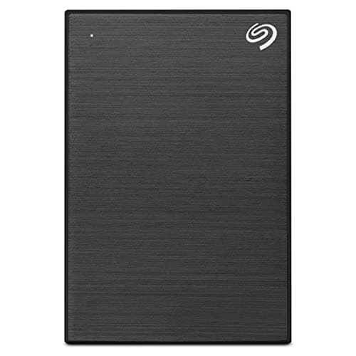 Seagate Backup Plus 5 TB External Hard Drive Portable HDD – Black USB 3.0 for PC Laptop and Mac, 1 Year Mylio Create, 2 Months Adobe CC Photography (STHP5000400)