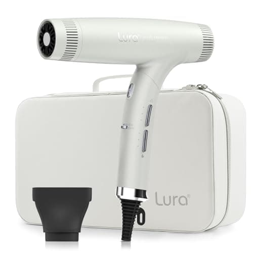 High Speed Ionic Hair Dryer:Portable Hair Blow Dryer for Women,1500w Professional Hair Dryers for Salon,Compact Mini Blowdryer with Travel Case for Travel,Quiet Lightweight Hairdryers for Kids and RA