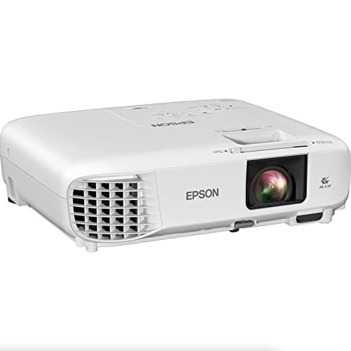 Epson Home Cinema 880 3-Chip 3LCD 1080p Projector 3,300 Lumens Color and White Brightness, Streaming, Media Room, Built-in Speaker, Auto Picture Skew, 16,000:1 Contrast, HDMI 2.0