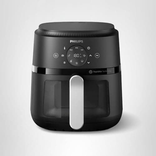 Philips Air Fryer 2000 Series - 13-in-1 functions, 6.6 Quarts, Compact Design with Cooking Window, Black, (NA231/00) 10