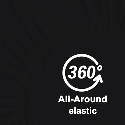 Hotella 100% Microfiber 60"x80" Queen Size Fitted Sheet Only, Hotel Quality Deep Pocket Bottom Sheet, Up to 14 inch Bedding Matress Protector, Machine Washable and Non-Fade, Stay in Place,Black 5