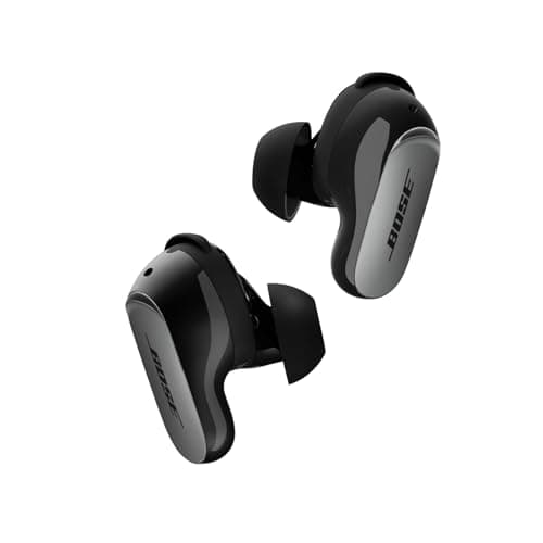 Bose QuietComfort Ultra Earbuds (2nd Gen) - Wireless Noise Cancelling Earbuds with Mic, Immersive Audio, USB-C Charging, Up to 6 Hours Battery, IPX4 Rating, Black