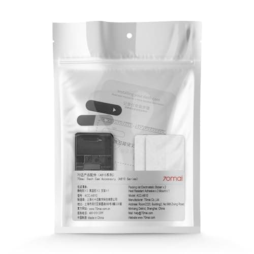 70mai Accessory: Replacement Components for 4K Dash Cam A810