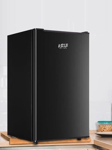 3.0 Cu.ft Freezer 3 Gears Temperature Control Upright Freezer Compact Mini Freezer with Removable Shelves for Bedroom, Office, Dorm, Black 8