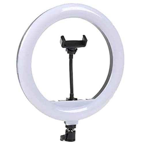 ThtRht 10'' Ring Light Replacement Parts USB Switch Phone Holder 1/4 Screw Joint Without Tripod Stand for Photography LED Circle Lamp Ringlight Video Live Streaming Fill Lights Camera Webcam