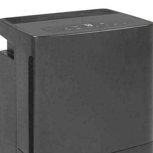 GE 50 Pint Portable Large Room Dehumidifier with Humidistat & Built-in Pump for Bathroom, Bedroom, Basement, and Home Wet Spaces, Gray (Renewed) 7