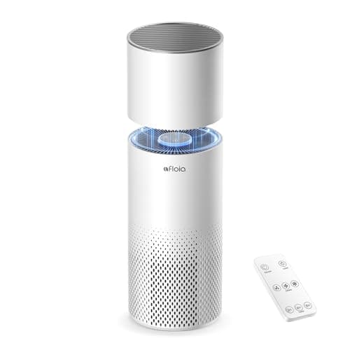 Afloia Humidifier and Air Purifier in One, Air Purifier and Evaporative Humidifier Combo for Home, 24dB Quiet Air Cleaner Remove Pets Dust Dander Hair Allergy Pollen Smoke Smell for Room