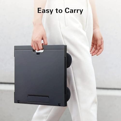 HUANUO Adjustable Lap Desk - with 6 Adjustable Angles, Detachable Mouse Pad, & Dual Cushions Laptop Stand for Car Laptop Desk, Work Table, Lap Writing Board & Drawing Desk on Sofa or Bed 5