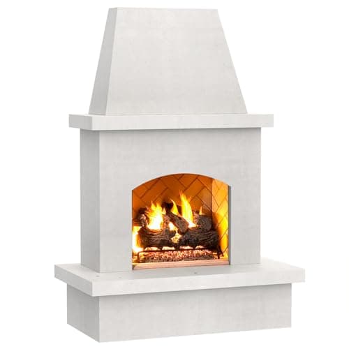 Contractor's Model Outdoor Fireplace | American Fyre Designs (Vented)