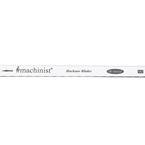 Imachinist S101224x2 10" Hacksaw Blades, 24 TPI for Metal Cutting, M2 Type, Bi-Metal, Hand Tools Replacement, Handsaw Assortment, 2 Pack 5