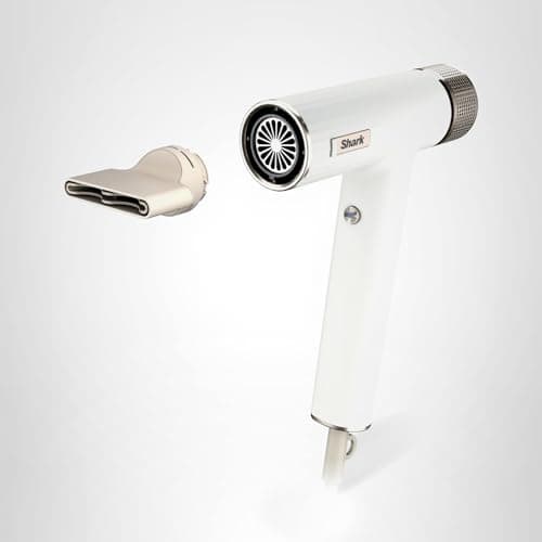 Shark SpeedStyle Essential High-Velocity Dryer with Concentrator, Lightweight, Ionic, No Heat Damage, Best for Straight and Wavy Hair, Silk HD301 12