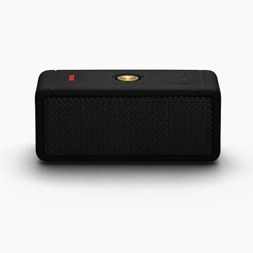 Marshall Emberton II Portable Bluetooth Speaker, Black & Brass 9
