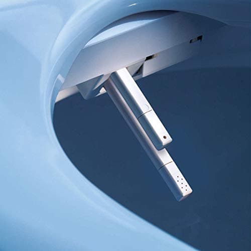 BioBidet USPA 6800U Adjustable Bidet Toilet Seat with Wireless Remote, Dual Nozzle, User Presets and Dryer, White, Elongated 5