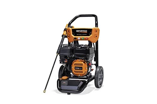 Generac 8896 3000 PSI 2.4 GPM Gas Powered Residential Pressure Washer - Ergonomic Spray Gun with Quick Change Nozzle Tips - Effortlessly Cleans Cars, Decks, Driveways and More - CARB Compliant 6