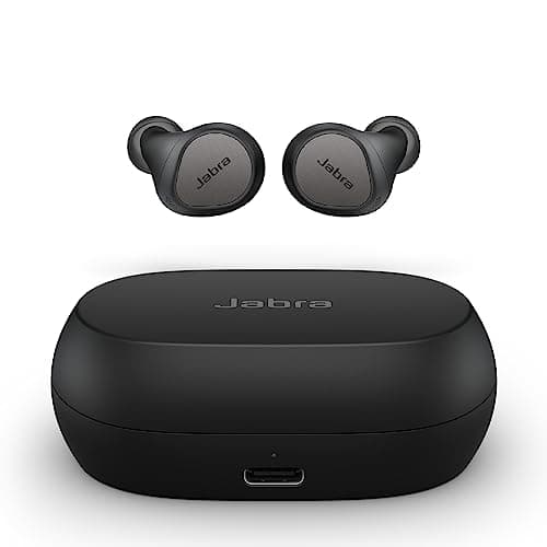Jabra Elite 7 Pro in Ear Bluetooth Earbuds - Adjustable Active Noise Cancellation True Wireless Buds in a Compact Design MultiSensor Voice Technology for Clear Calls - Titanium Black