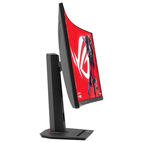 ASUS ROG Strix 32” 1440P USB-C Curved HDR Gaming Monitor (XG32WCS) - QHD, 180Hz, 1ms, Fast VA, Extreme Low Motion Blur Sync, FreeSync, DisplayWidget, Tripod Socket, AI Technology, 3 yr Warranty 11