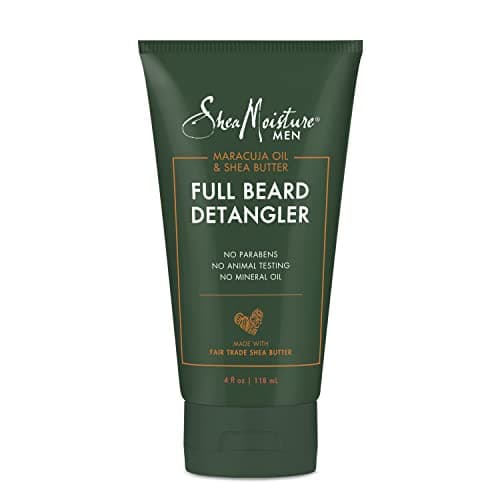 SheaMoisture Beard Conditioner, Full Beard Detangler for Full Beards, Maracuja Oil and Shea Butter, Paraben Free, 4 oz