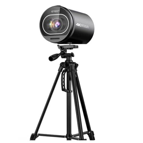 EMEET S600 4K Webcam for Streaming Floor Tripod Stand