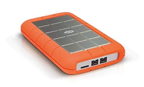 LaCie Rugged Triple 1TB External Hard Drive Portable HDD – USB 3.0 FireWire 800 compatible for Mac and PC Computer Desktop Workstation Laptop (STEU1000400)