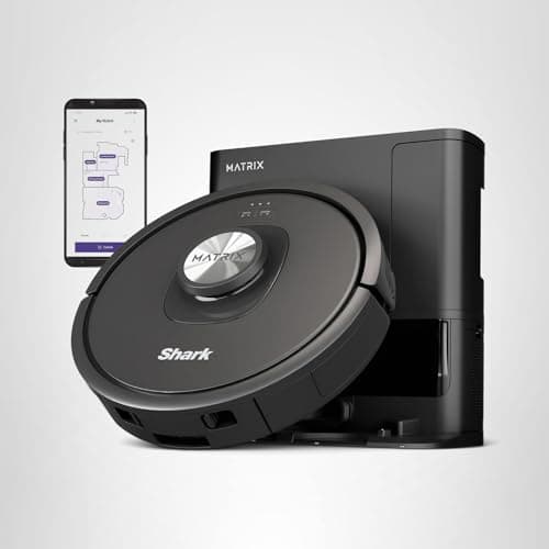 Shark RV2310AE Matrix Self-Emptying Robot Vacuum with Bagless, 45-Day Capacity, Self-Cleaning Brushroll for Pet Hair, No Spots Missed on Carpets & Hard Floors, Precision Home Mapping, Wi-Fi, Black 11