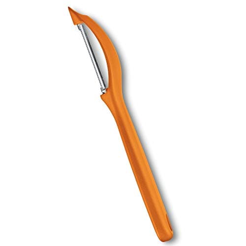 Victorinox Swiss Army Serrated Peeler, Orange