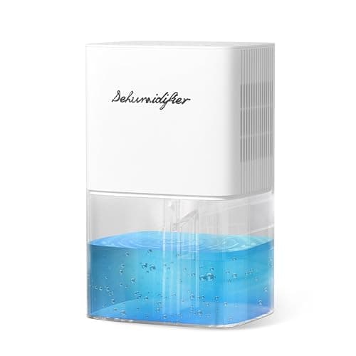 Dehumidifier 1657ML 58OZ Small Dehumidifier for Home 230 Ft² Safety Dehumidifiers Adjustable 10 Color Lights 5 Timers 3 Setting Modes Auto Shut Off Protection Low Noise For Bedroom Bathroom