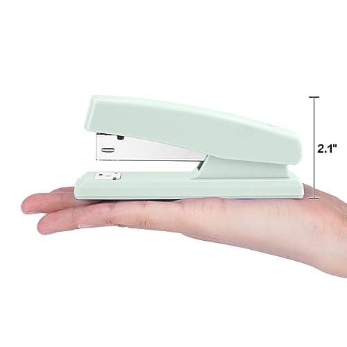 Deli Stapler, Desktop Staplers with 640 Staples, Office Stapler, 25 Sheet Capacity, Green 6