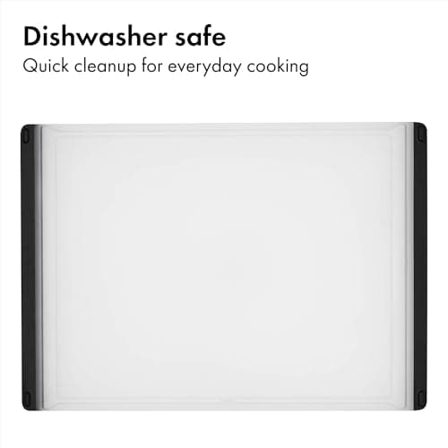 OXO Good Grips 2-Piece Cutting Board Set, Cutting Boards for Kitchen Prep, Non-Porous Double-Sided Design, Dishwasher-Safe, Durable Kitchen Essentials 5