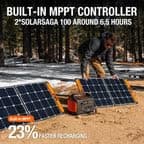 Jackery Explorer 880 Portable Power Station, 880Wh Capacity with 3x1000W AC Outlets, Solar Generator for Home Backup, Emergency, Outdoor Camping(Renewed) 5