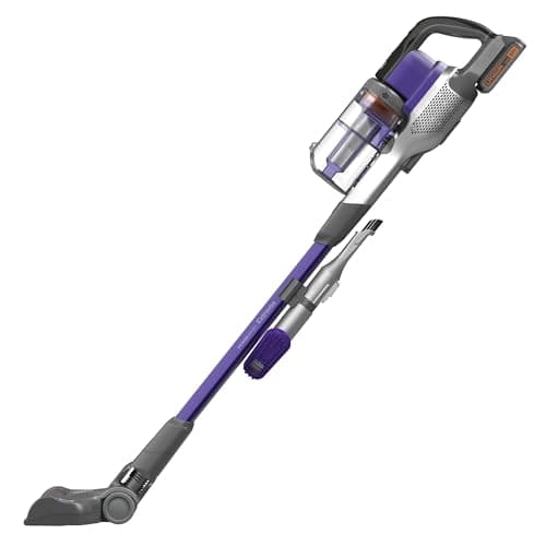 BLACK+DECKER Pet Hair Vacuum, Cordless Vacuum Cleaner Pet Hair, Up to 55 Minutes of Runtime, Interchangeable Floorhead, Maximum Suction, Multi-Surface, Light Weight, Powerseries Extreme (BSV2020P) 11