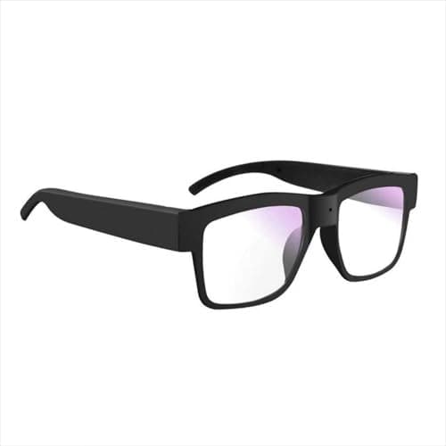 Camera Glasses Smart Video Glasses,HD 1080p Recording Outdoor Sport Glasses with Camera Wearable Eyeglass Built-in 32G Memory Card，Perfect for Outdoor Travel, Driving, and Hiking.