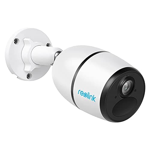 REOLINK Cellular Security Camera Wireless Outdoor, 4G LTE No WiFi Needed, 2K HD with Person/Vehicle Smart Detection, Rechargeable Battery, Two-Way Talk, SIM Card Included (Updated Version), Go Plus