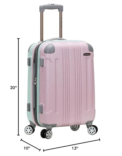 Rockland London Hardside Spinner Wheel Luggage, Mint, Carry-On 20-Inch 5